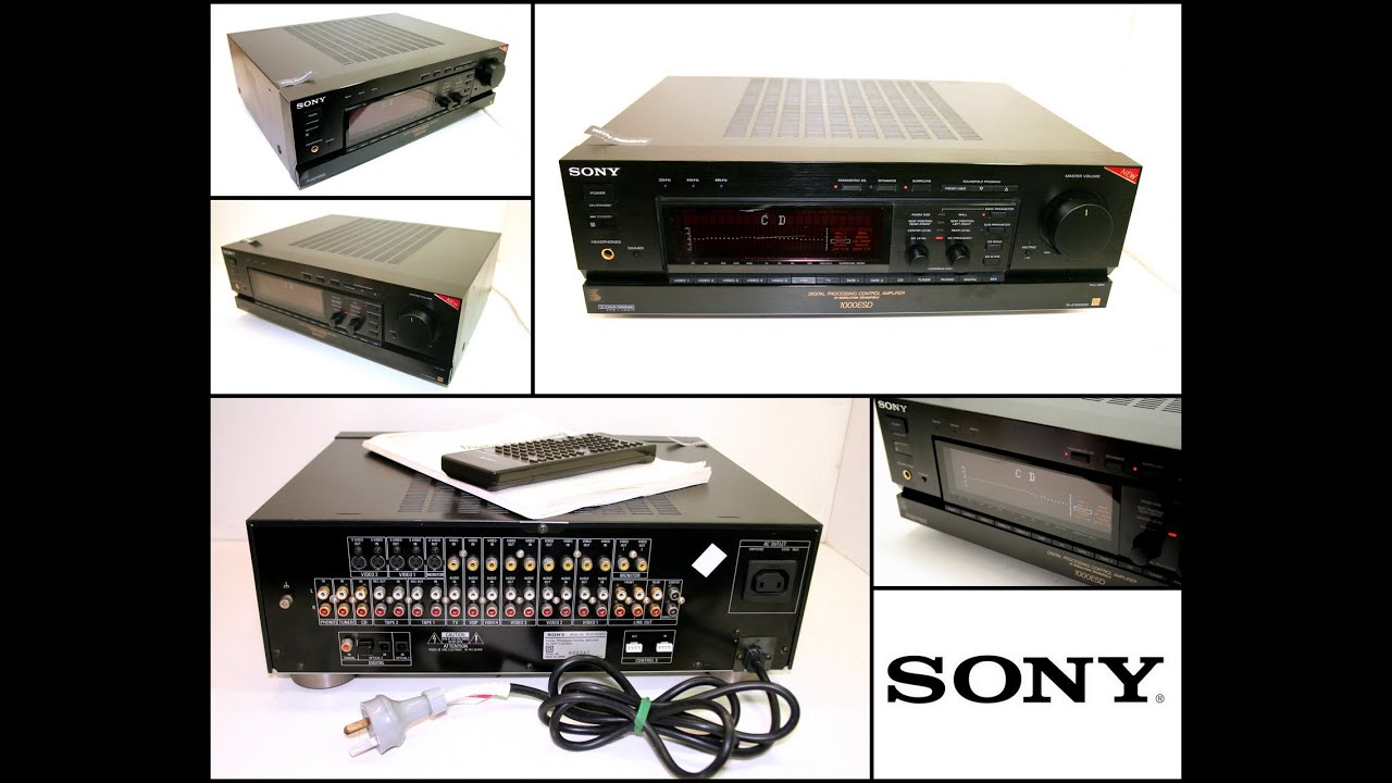 Sony TA-E1000ESD Digital Processing Control Pre Amplifier (made in