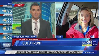 Why Rare Cold Front Brought Storms - Adam Krueger, Carrigan Chauvin