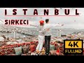 ISTANBUL CITY TOUR 4K | eminönü sirkeci Istanbul walking tour | 4K 60FPS | Turkey 4k tour