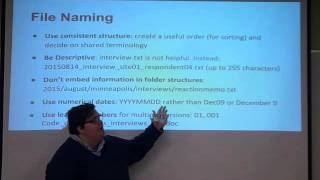 Data Management for the Social Sciences