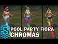 Pool Party Fiora Chroma Skins