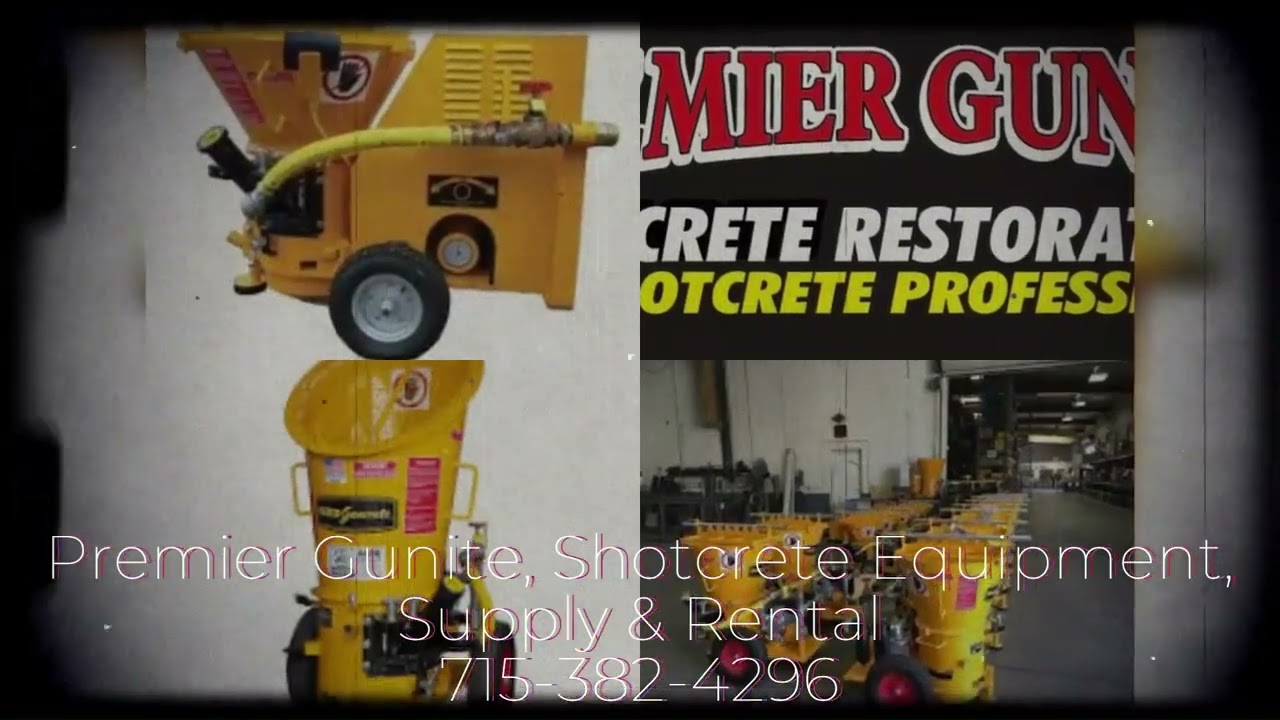 Reed Shotcrete   Gunite Equipment for sale  Premier Gunite Equipment, Supply & Rental, Full Service