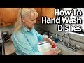 How To Wash Dishes By Hand - Wash Dishes Efficiently Using Less Water