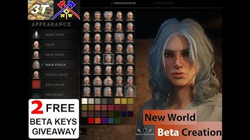 New World - Beta Character Creation + 2 Free Keys Inside