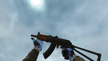 МОДЕЛЬ AKS74U НА РУКАХ CSGO ДЛЯ CSS V89 | MODEL AKS74U ON HAND CSGO FOR CSS V89