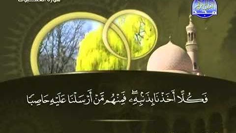 تلاوة لا توصف الشيخ محمد المحيسني سورة العنكبوت   mohamed mhisni surat ankabout