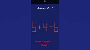 Move only 1 stick to make equation correct, Matchstick puzzle #puzzles #shorts#m4tech#jadanasha#devu