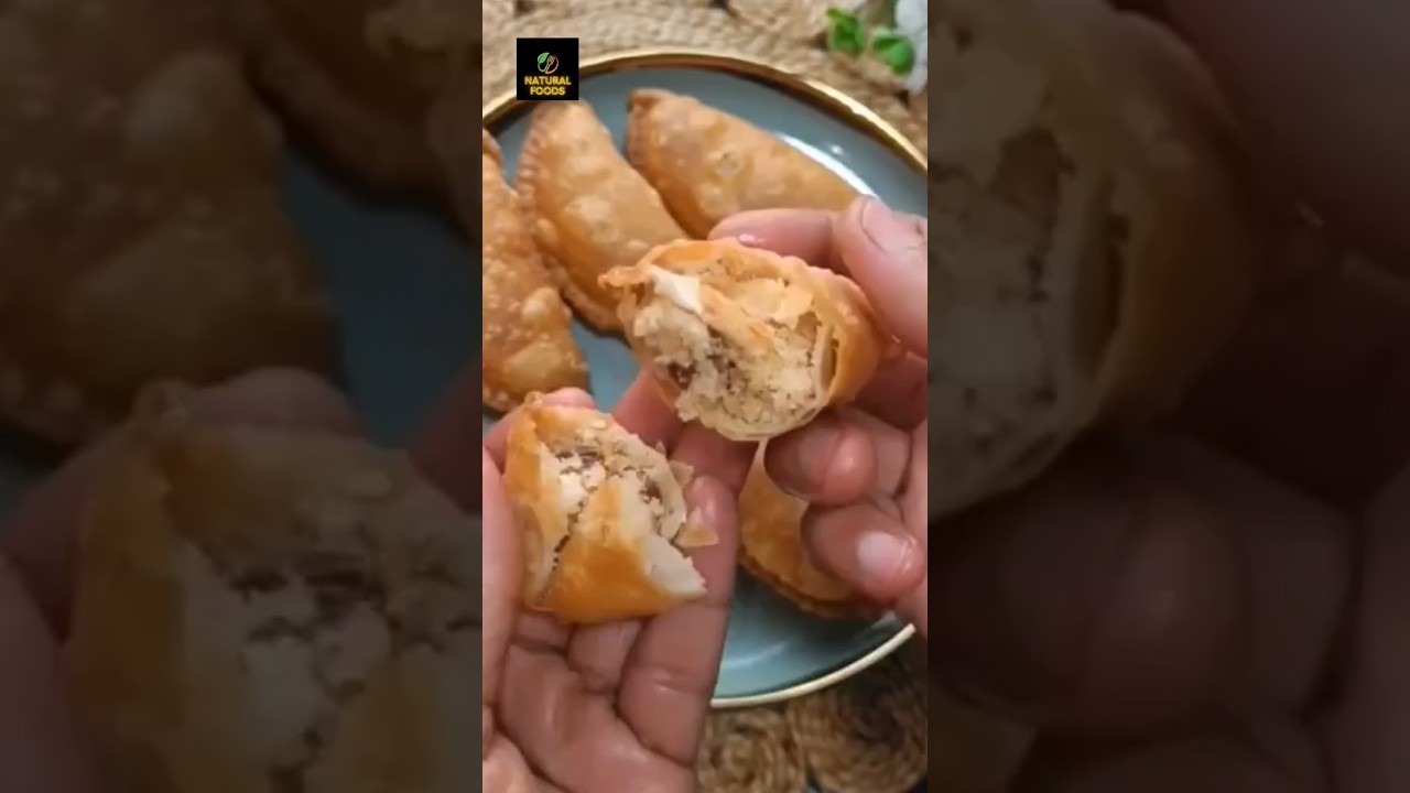 Crispy Dry Fruits Samosa Recipe 