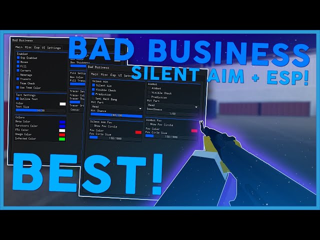 ROBLOX BAD BUSINESS AIMBOT HACK  (✓WORKING✓) AIMBOT, SILENT AIM