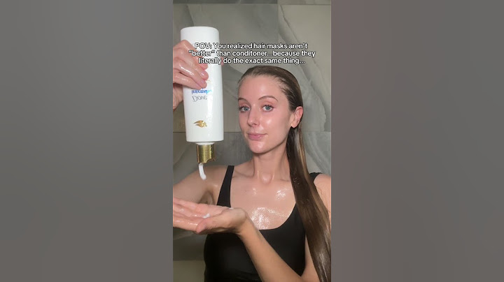 Hair masks are not better than conditioner…