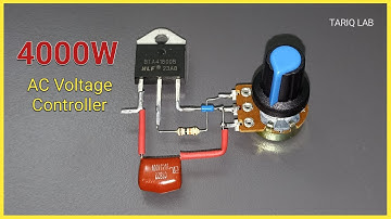 AC Voltage Controller | 4000W AC Regulator