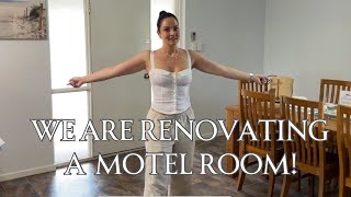 Motel Renovation Series: apartment tour! Chloe y Seba