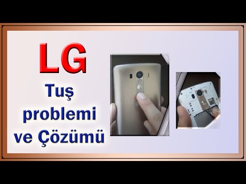 Çalışmayan - Basmayan TUŞ Problemine ÇÖZÜM | LG G3 Güç ve Ses tuşları Çözüm Videosu