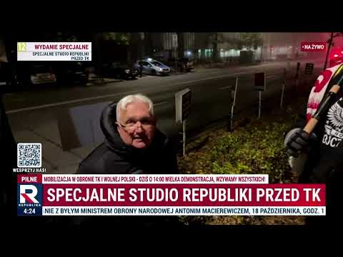 Co jest najważniejsze? Ojczyzna | Relacje z protestu pod Trybunałem Konstytucyjnym