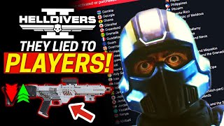 Helldivers 2 Community Tricked by Sony - Devs RESPOND!