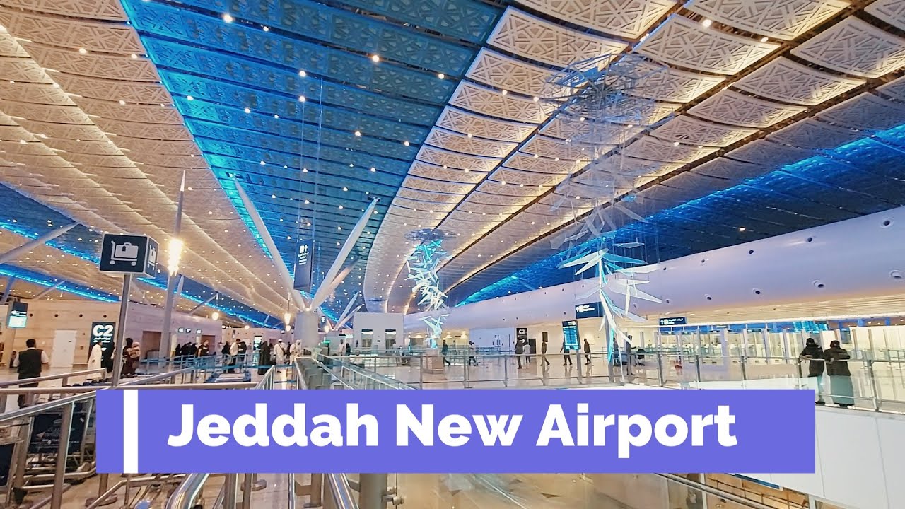 New Jeddah Airport | JED | جولة في مطار الملك عبدالعزيز الدولي الجديد في جدة