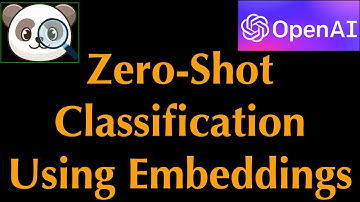 Zero-Shot Classification (Learning) with Embeddings