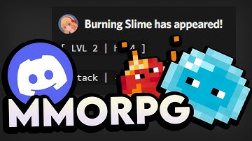 Making a Discord MMORPG