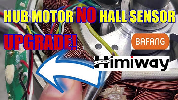 5 REASONS why! How to UPGRADE E-Bike HUB MOTOR from HALL SENSOR to SENSORELESS! Bafang Himiway