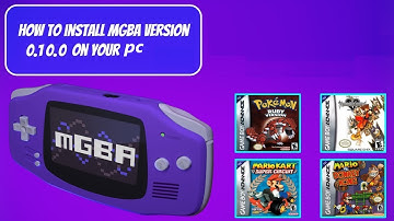 How to install the m Gba Emulator on a PC