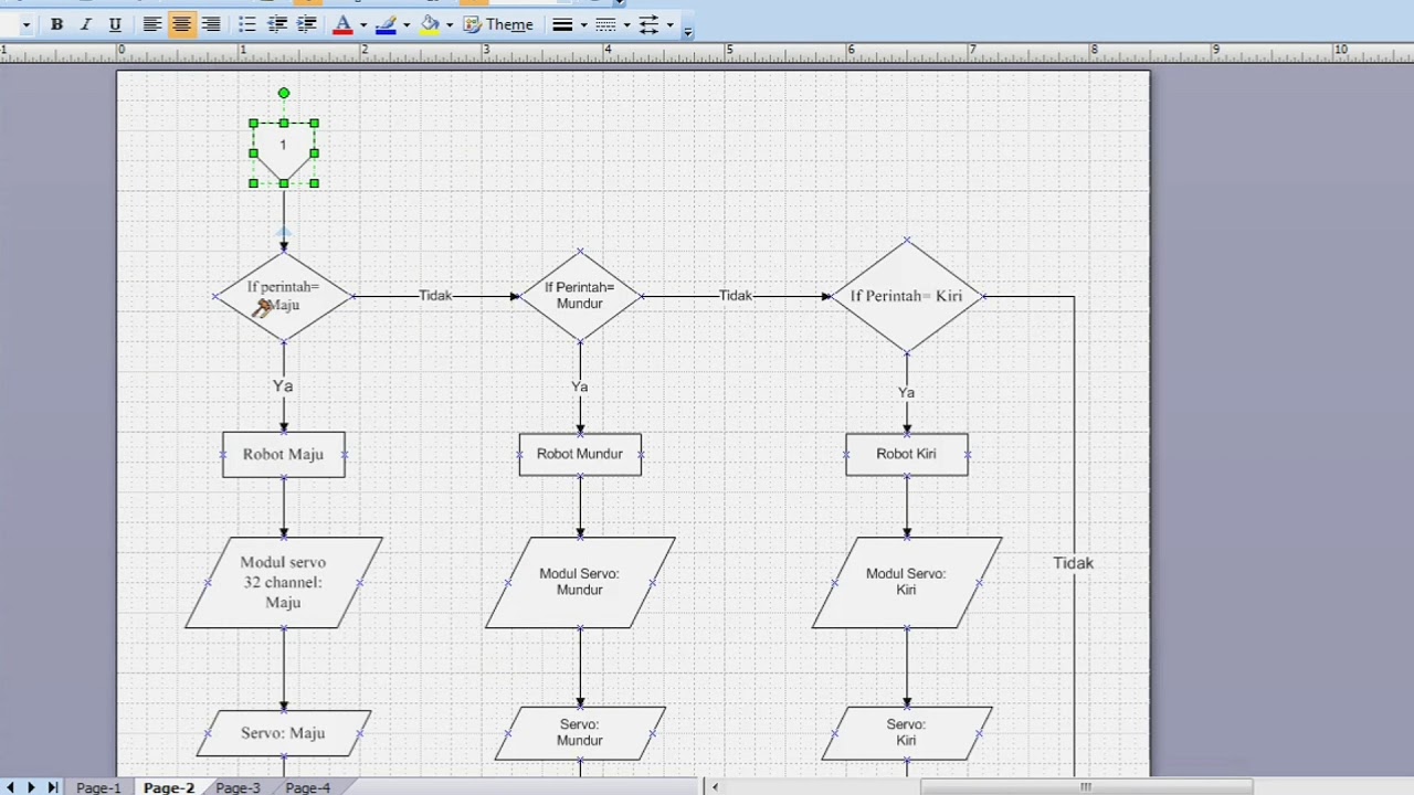 Penjelasan Desain, Program dan Flowchart dari Robot Hexapod - YouTube