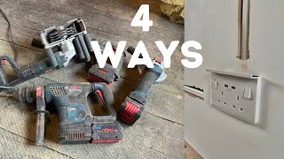 4 ways to chase a socket