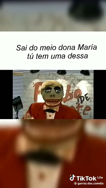 Meu irmão que máquina é essa maluco sai do meio dona Maria