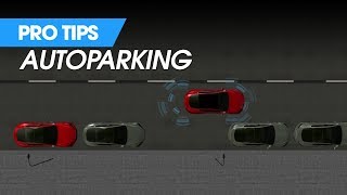 pro tips - tesla autoparking