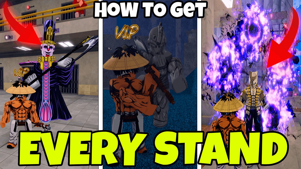 [Bizarre Lineage] All New Stands + How To Get EVERY Stand (Full ...