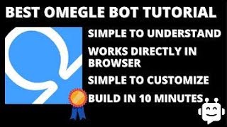 FREE OMEGLE chat bot {working forever}