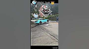 BMW Drift ☠️| Jump Bmw 👿👑 #bmw #drift #automobile #define #shorts