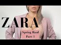 ZARA Spring 2021 Haul  | Stunning Must Haves!