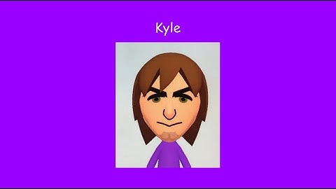 Wii U new CPU Mii Kyle