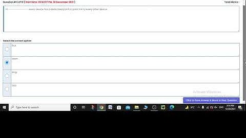 CS435 Quiz 1 fall 2021(part 2) solved