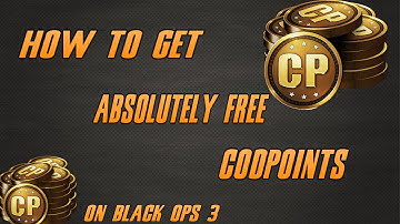 HOW TO GET FREE "COD POINTS" & "SUPPLY DROPS"  BLACK OPS 3 (BO3 COD Points)
