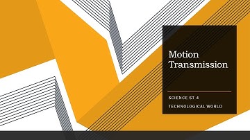 Motion Transmission Systems Overview