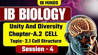 IB Biology A2.1 Unity and Diversity Of CELL  - Cell Structure Part-1 | IB MINDS