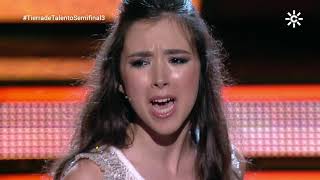 Video thumbnail of "Laura Muñoz - 'Va todo al ganador' (Mamma Mía). Semifinal 'Tierra de Talento' (T2)"