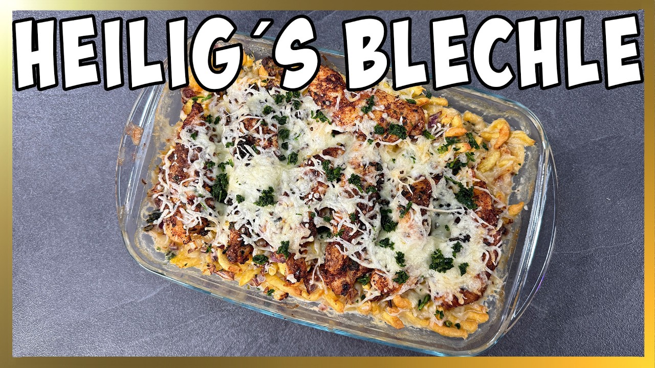 Das einfachste Wohlfühl-Essen: Spätzle Blechle Deluxe