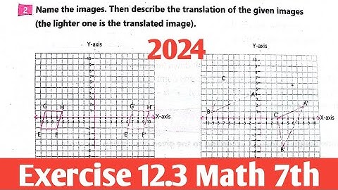 Class 7th Maths  Exercise 12.3 kpk and PTB new course 2023 | unit 12 Math 7 ptb  and kpk 2022 P-2