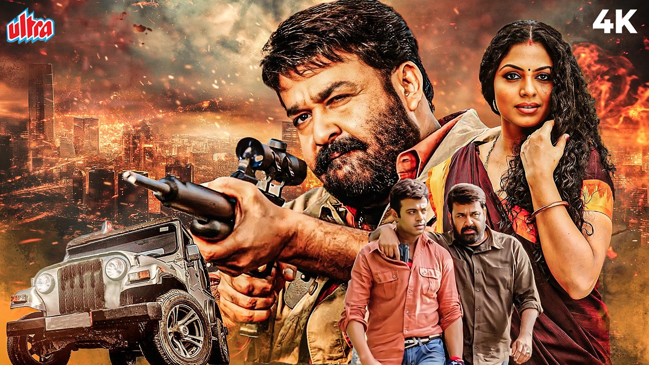 Action Thriller Film Of Mohanlal | Maha Rakshak Devta 2 (2012) | South Dubbed In Hindi