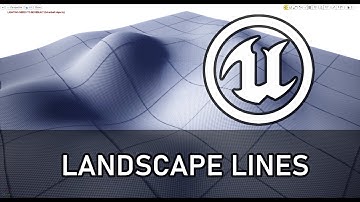 UE4 - How to get rid of lines on the landscape