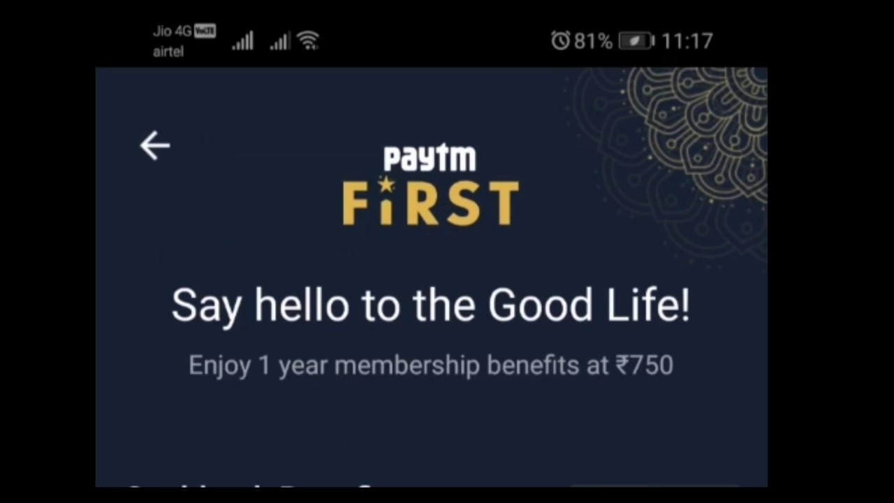 What is paytm first full details with Cashback offer worth rs 13000