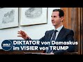 DONALD TRUMP BESTÄTIGT: US-Präsident wollte Syriens Diktator Baschar al-Assad "ausschalten"