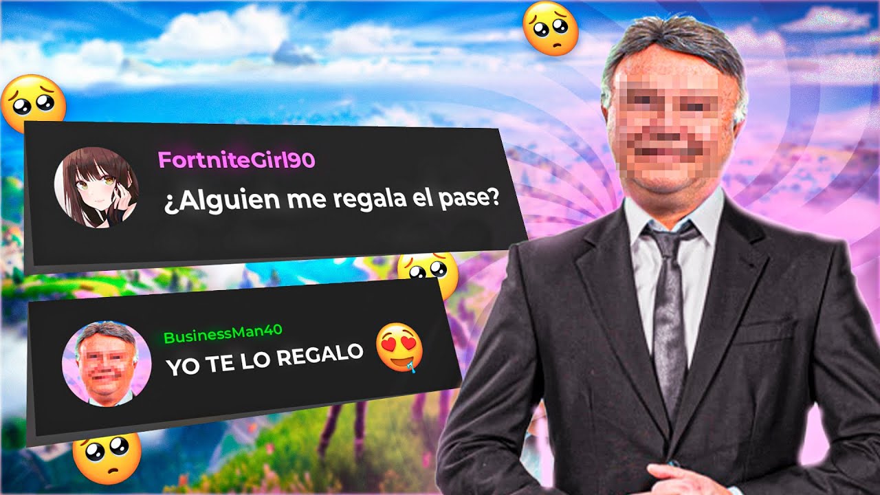 Me hice pasar por CHICA y un SEÑOR me regalo el PASE DE BATALLA