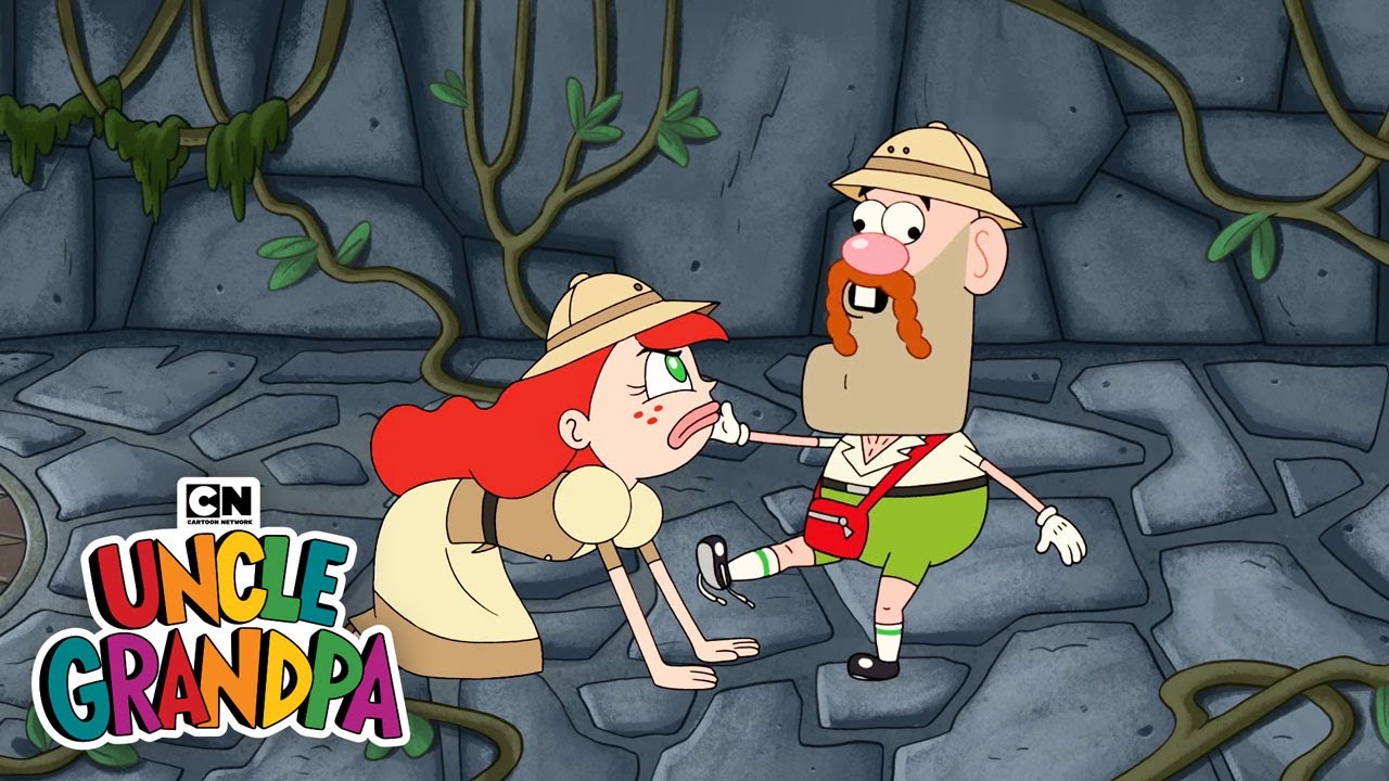 Booby Trap Temple! | Uncle Grandpa | Cartoon Network