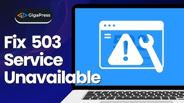 How to Fix 503 Service Unavailable Error in WordPress