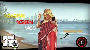 How to remove GTA 5 Loading Screen Girl |How to change GTA 5 Loading Screen |GTA 5 Mods|V NOOB TIDES