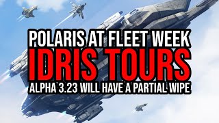 Star Citizen Polaris At Fleet Week - Idris Tours - Alpha 3.23 Partial Wipe