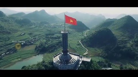 [FlyCam] Cột cờ Lũng Cú - Hà Giang